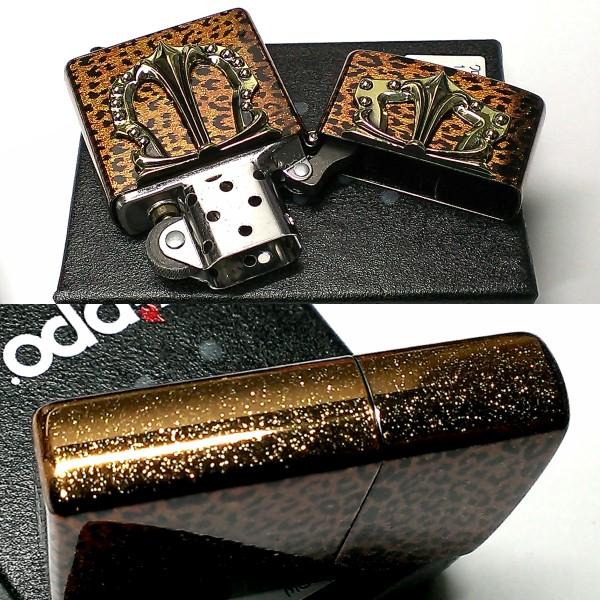 ZIPPO ライター おしゃれ ジッポ かっこいい ヒョウ柄 ラメ ZIPPO ライター おしゃれ ジッポ かっこいい ヒョウ柄 ラメ