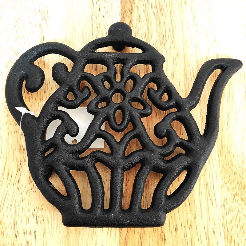 アメリカン レトロ トリベット ティーポット 鍋敷き コベントアイアン