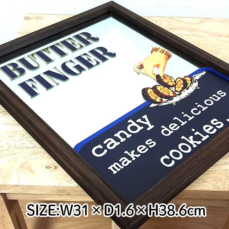 パブミラー おしゃれ アメリカン 木製 ミラー かわいい