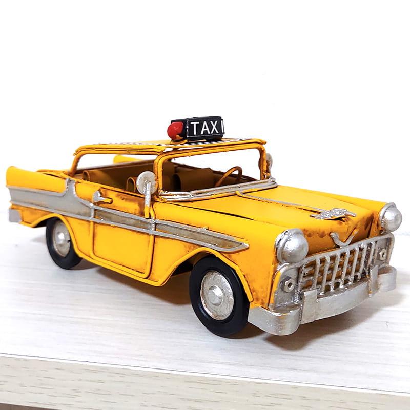 アメリカン レトロ ビンテージカー おしゃれ TAXI レトロ CDイエロー