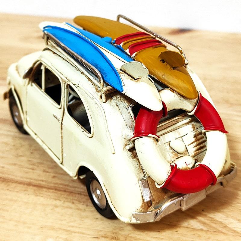 アメリカン レトロ ビンテージカー オブジェ サーフィン ブリキ