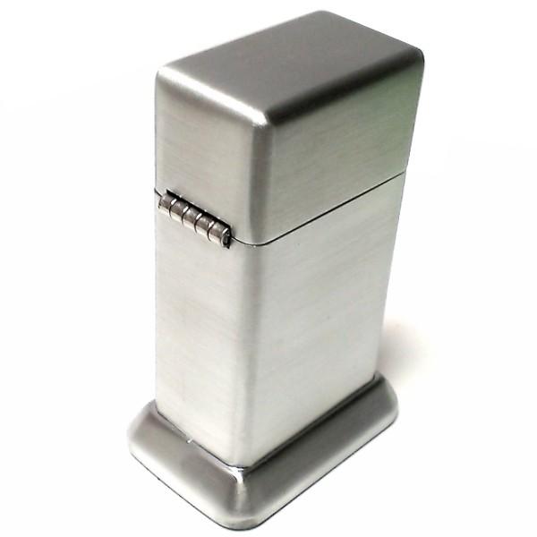 卓上ライター デスクトップ オイルライター ジッポ型 シルバー