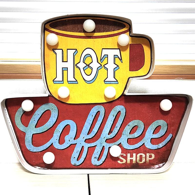 電飾看板 おしゃれ サインライト コーヒー 照明 ダイナー バー カフェ