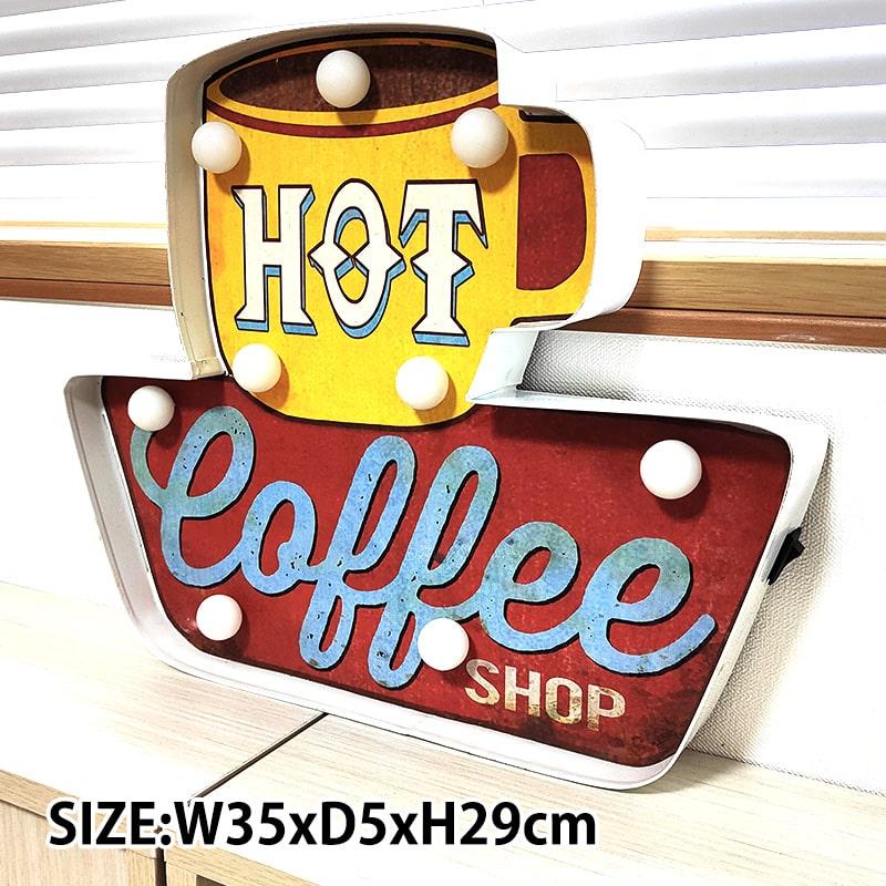 電飾看板 おしゃれ サインライト コーヒー 照明 ダイナー バー カフェ