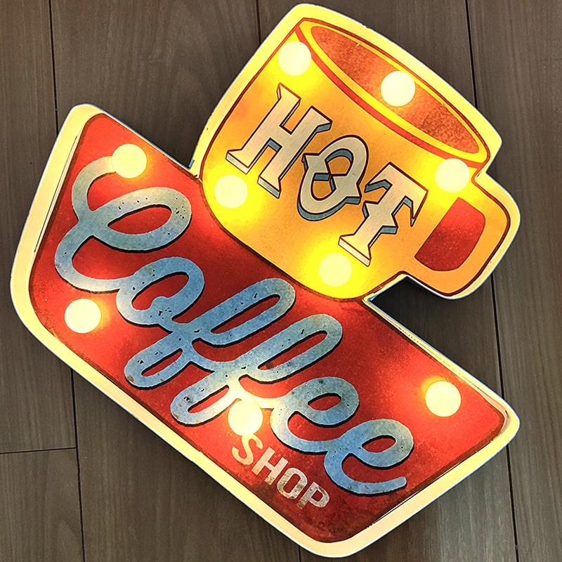 電飾看板 おしゃれ サインライト コーヒー 照明 ダイナー バー カフェ