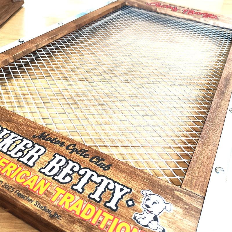アメリカン レトロ ベティ・ブープ DIY ディスプレイボード 金網 木製