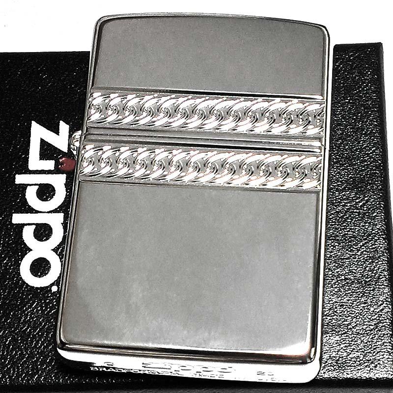 ZIPPO（ジッポー） ライター ダブルチェーンライン カーブチェーン