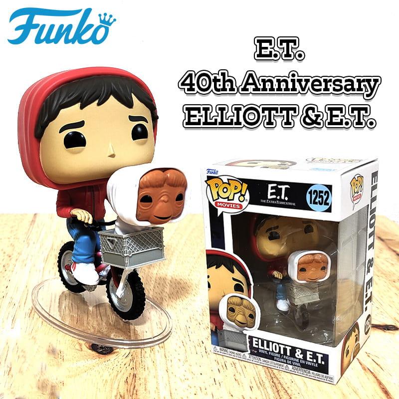 映画 E.T. フィギュア エリオット＆ET ファンコポップ フィギュア E.T. エリオット 映画 かわいい オブジェ FUNKO アメリカン