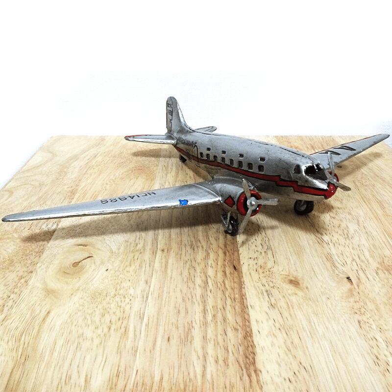 アメリカン レトロ ヴィンテージエアークラフト 飛行機 オブジェ