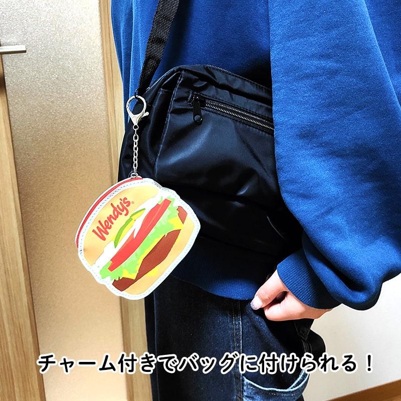 ファスナーポーチ SPAM Wendy's チャーム付き 小物入れ 3種類 ポテト