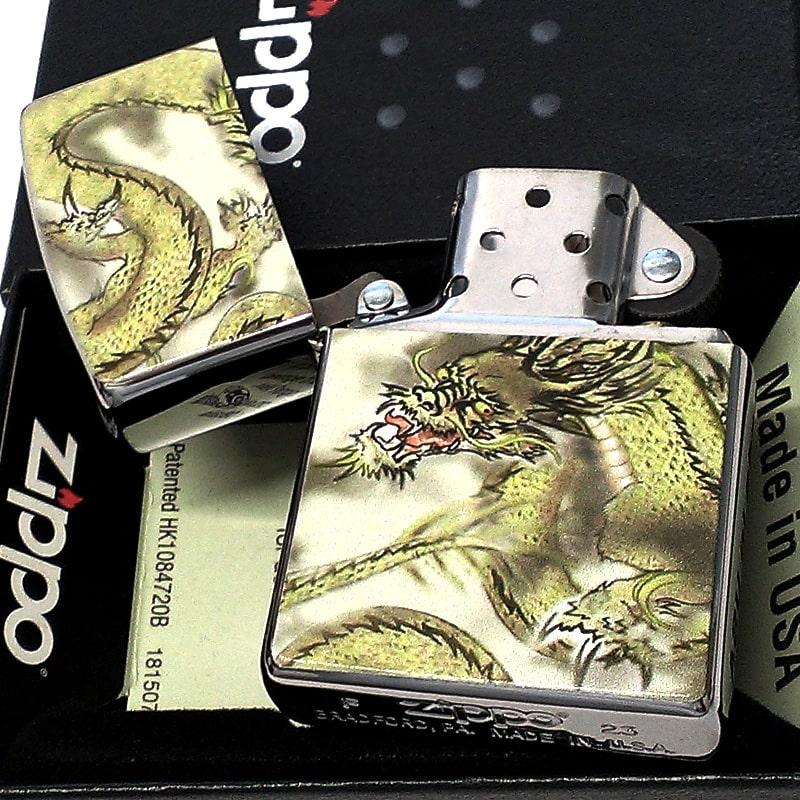 ZIPPO（ジッポー） 龍神 和柄 ジッポ ライター かっこいい 龍 おしゃれ