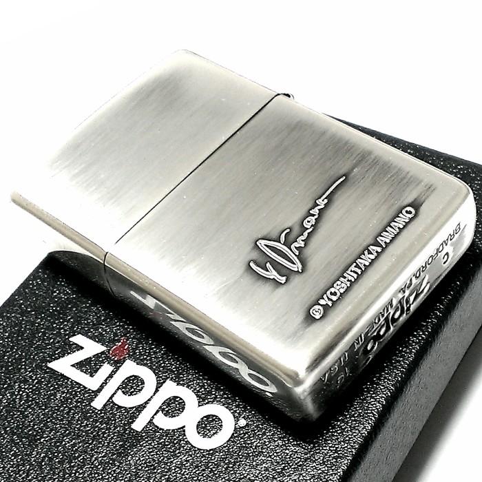 ZIPPO（ジッポー） ライター 天野喜孝 ジッポ アンティークシルバー 銀