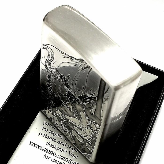 ZIPPO（ジッポー） ライター 天野喜孝 ジッポ アンティークシルバー 銀
