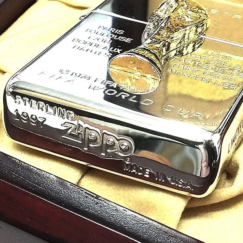 ZIPPO レア 一点物 純銀 スターリングシルバー FIFA ワールド ZIPPO レア 一点物 純銀 スターリングシルバー FIFA ワールド