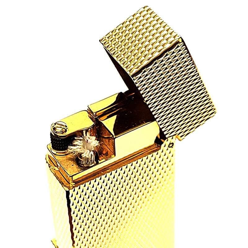 喫煙具・ライター ritzenhoff オイルライター FOX かっこいい ゴールドバーレイ エンジンタン 重厚