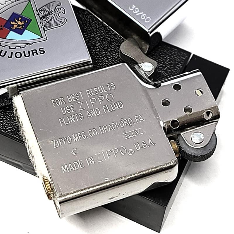 フランス外人部隊　ジッポーライター　未使用品　貴重品 ZIPPO（ジッポー） ZIPPOライター 1点物 1998年製 限定60個 フランス軍