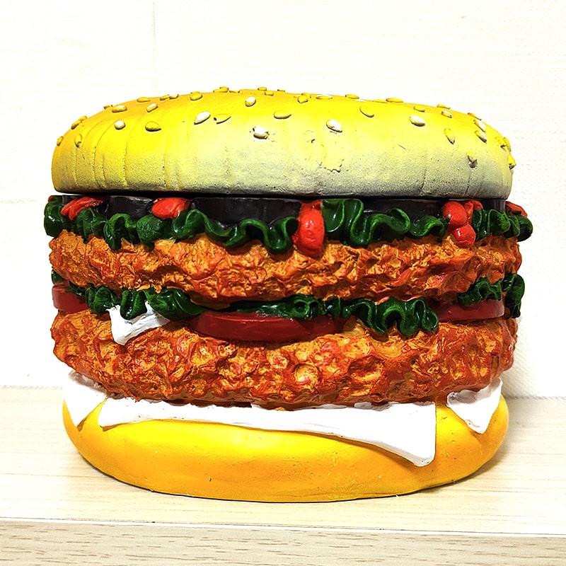 小物入れ ハンバーガー アメリカン 置物 ヴィンテージ オールディーズ
