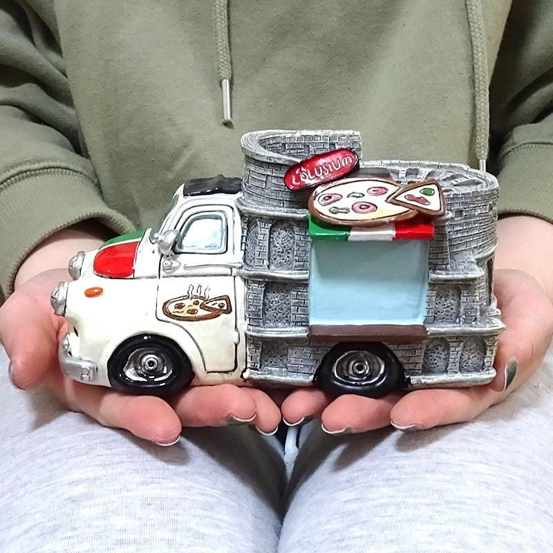 アメリカン レトロ 貯金箱 ピザカー マネーバンク おしゃれ アメリカン レトロ 貯金箱 ピザカー マネーバンク おしゃれ