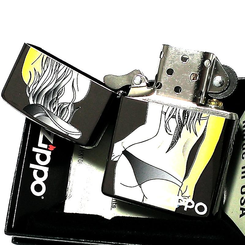 ZIPPO（ジッポー） ライター セクシー 女性 ジッポ ボディー ブラック 