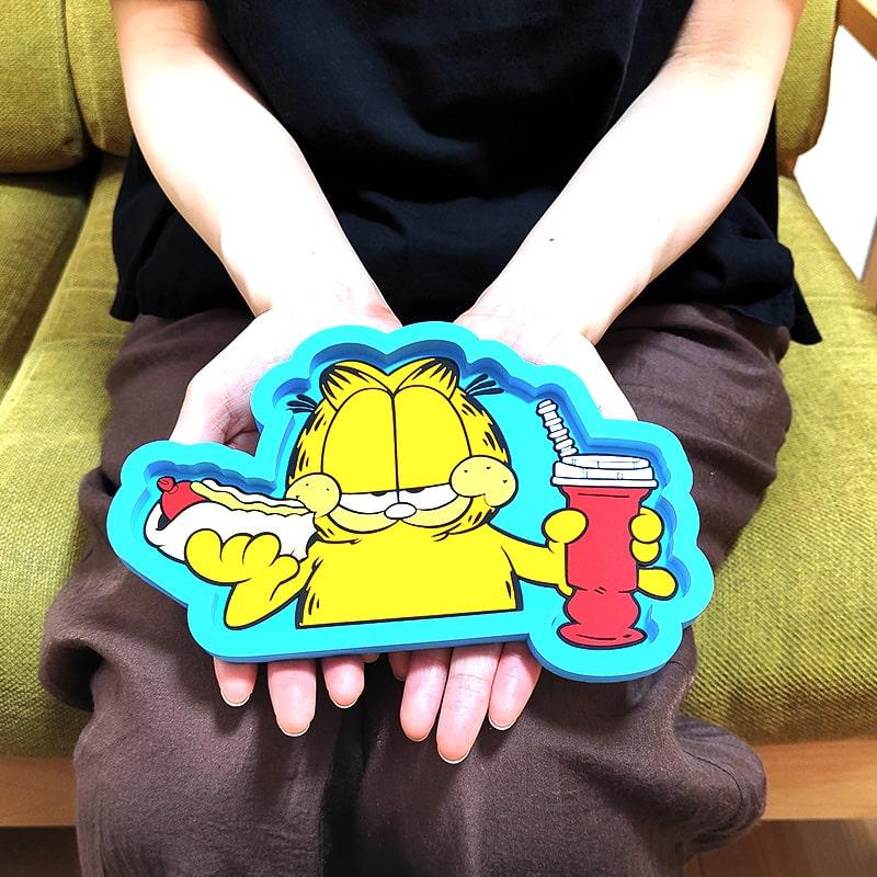 ガーフィールド ラバートレイ かわいい 選べる 3タイプ GARFIELD 小物