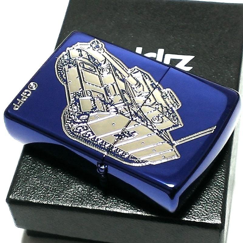 ZIPPO ガールズ＆パンツァー ガルパン 大洗女子学園 ジッポー ライター 最終章 可愛い 艦隊 ブルー アニメ キャラクター WOT