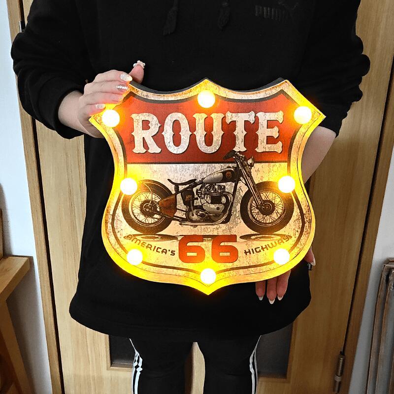 アメリカン レトロ アメリカンクラシック LED サイン ルート66 アメリカン レトロ アメリカンクラシック LED サイン ルート66