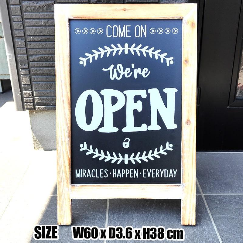 アメリカン レトロ 看板 オープンスタンド かわいい インテリア