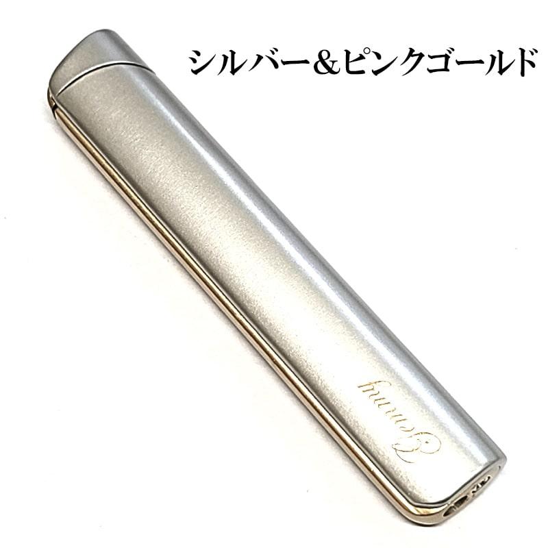 ガスライター ジェミー 可愛い スリム ガス注入式 ピンクゴールド