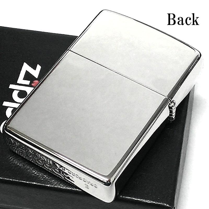 ZIPPO ライター 猫 メッセージキャット 可愛い ブルー シルバー