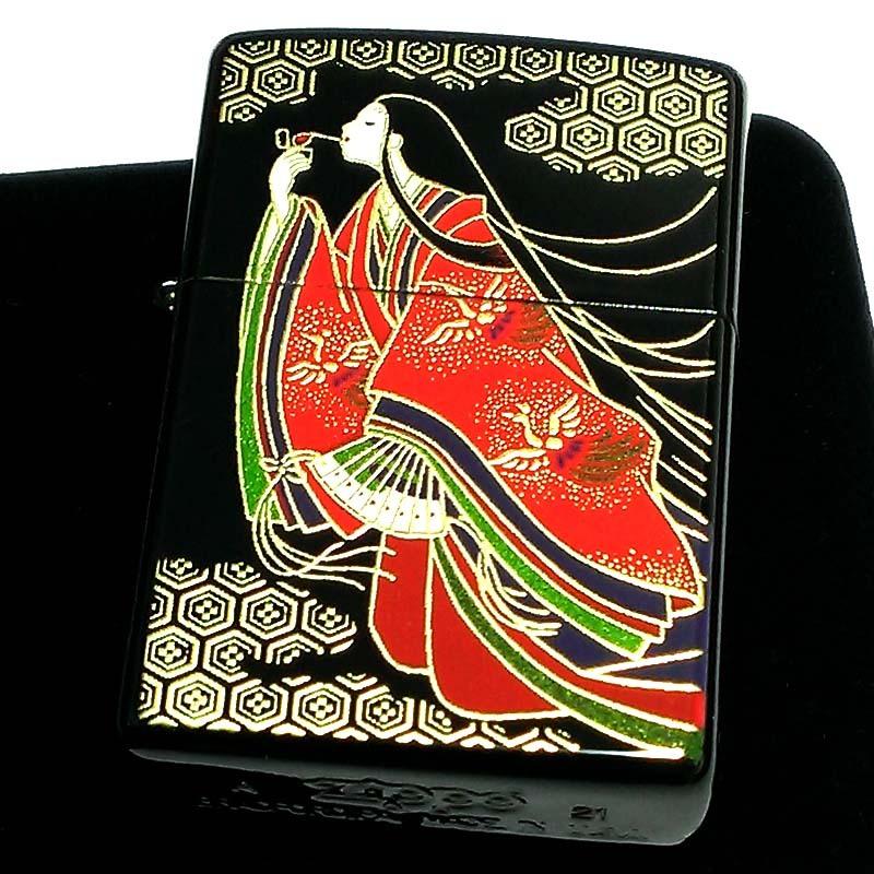 ZIPPO（ジッポー） 平安ウィンディ 和柄 ジッポ ライター 本金蒔絵
