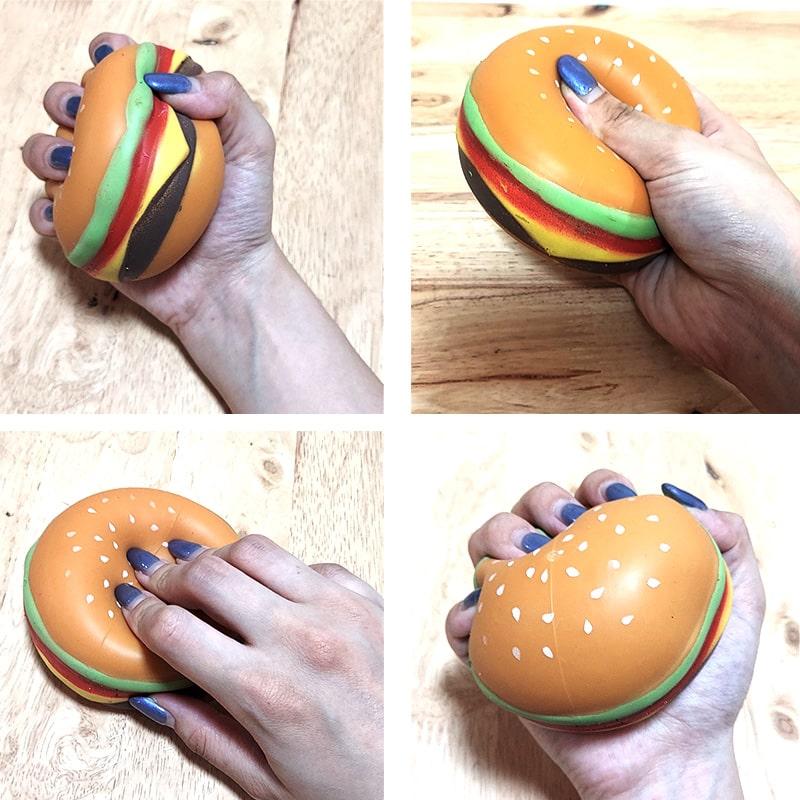 アメリカン レトロ スクイーズ ハンバーガー かわいい おもちゃ 小物