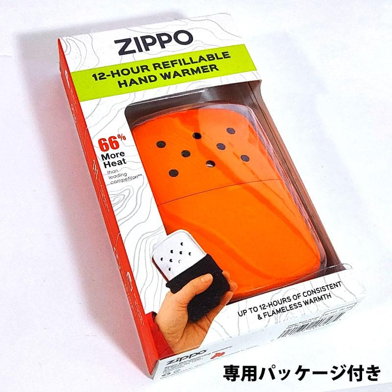 ZIPPO ハンドウォーマー オレンジ カイロ オイル充填式 最大12時間 エコ ジッポー かっこいい おしゃれ ギフト メンズ プレゼント｜hayamipro｜07