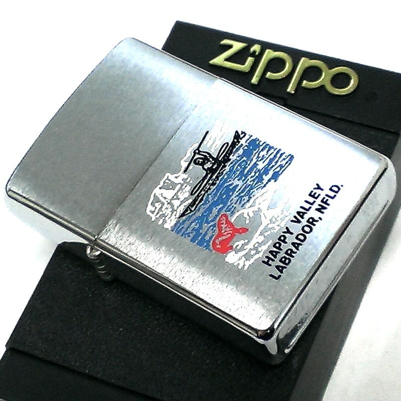ZIPPO ライター レア ジッポ カナダ製 2000年製 オンタリオ製 ハッピーバレー ラブラドール ビンテージ 廃盤