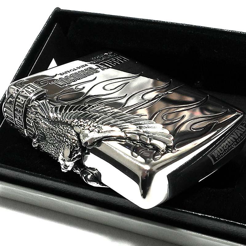 Harley-Davidson Zippoライター 鷲デザイン ZIPPO 新成型 正規品 HARLEY-DAVIDSON HDP-78 ジッポー ライター