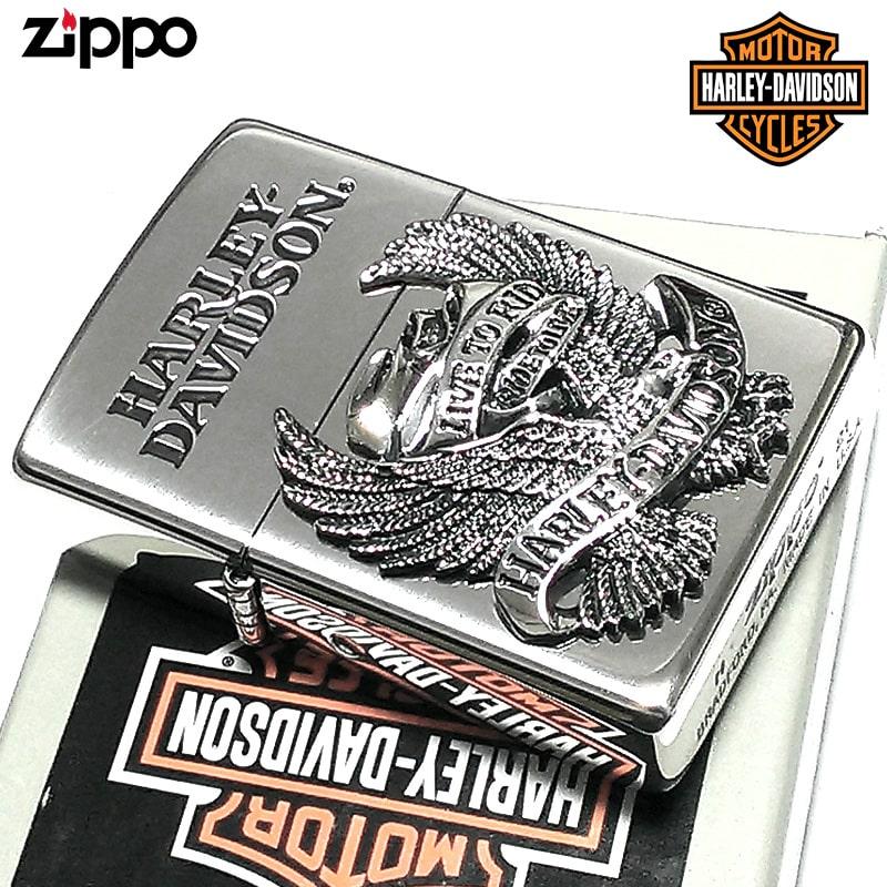 ZIPPO ハーレーダビッドソン ジッポ ライター シルバー ビッグメタル イーグル 鷲 HARLEY-DAVIDSON 日本国内限定モデル かっこいい