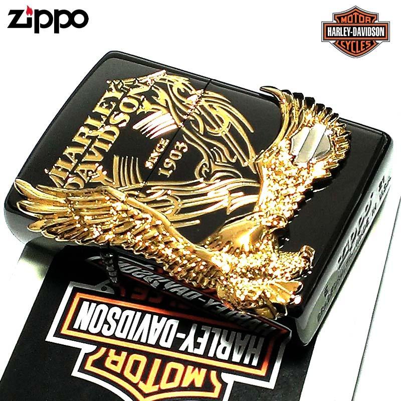 ZIPPO ライター ハーレーダビッドソン ジッポ イオンブラック 