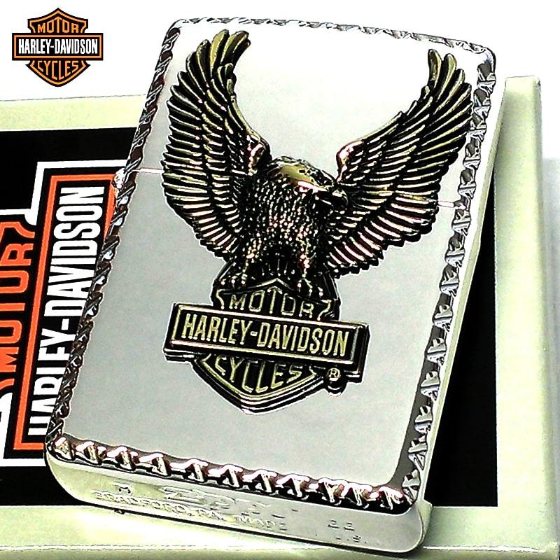 ZIPPO ライター ハーレー ダビッドソン イーグルメタル ジッポ HARLEY 