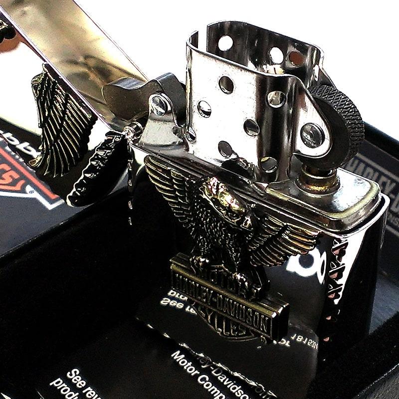 ZIPPO ライター ハーレー ダビッドソン イーグルメタル ジッポ