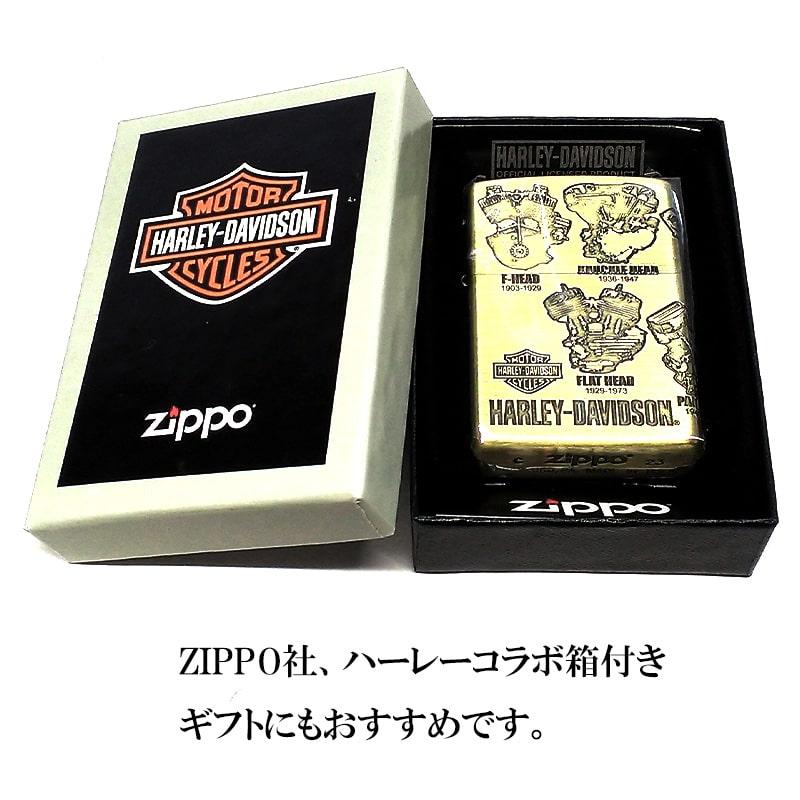 ZIPPO ライター ハーレー ダビッドソン 歴代エンジン かっこいい