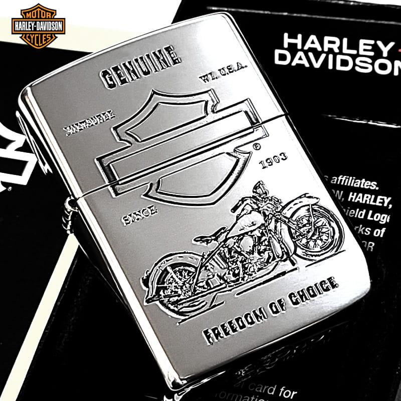ZIPPO（ジッポー） ハーレー ダビッドソン バイクデザイン シルバー