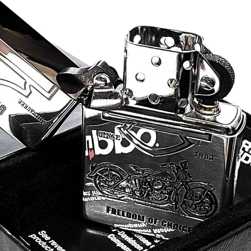 ZIPPO（ジッポー） ハーレー ダビッドソン バイクデザイン シルバー