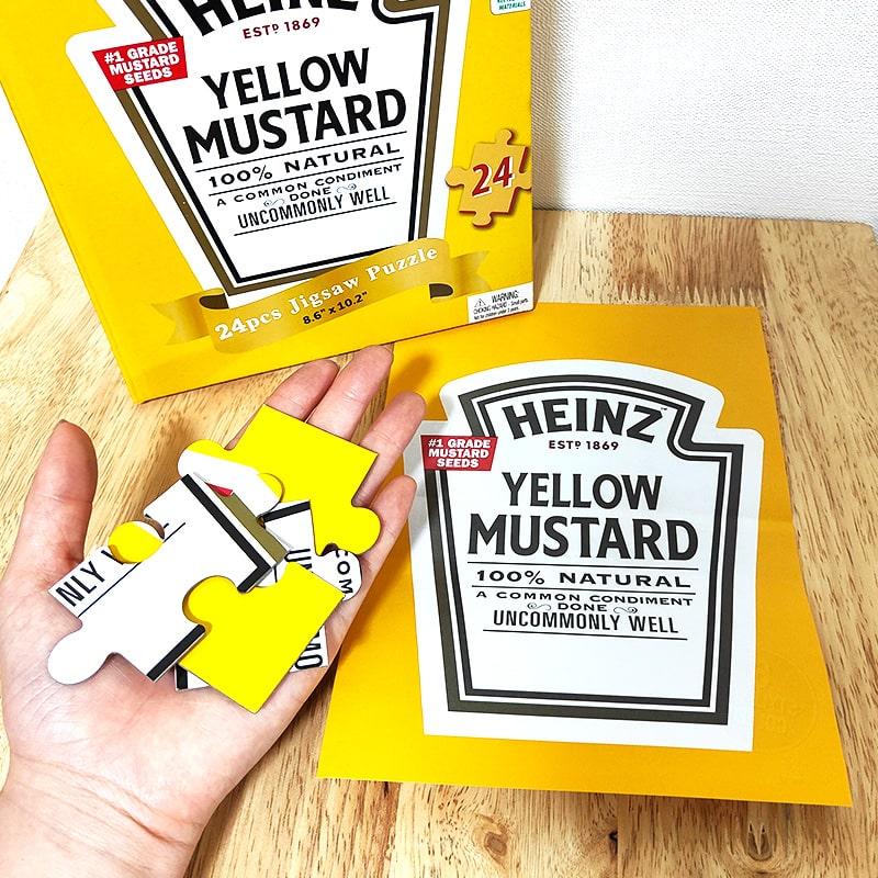 アメリカン レトロ ジグソーパズル HEINZ マスタード かわいい