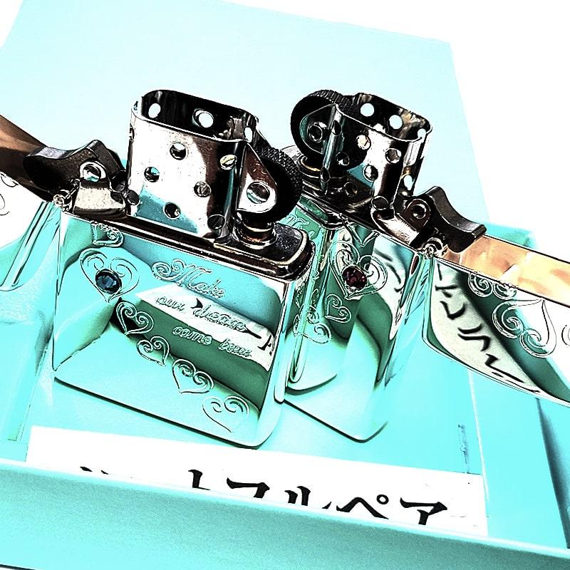 ZIPPO（ジッポー） ライター ペア セット ハートフル ジッポ スリム