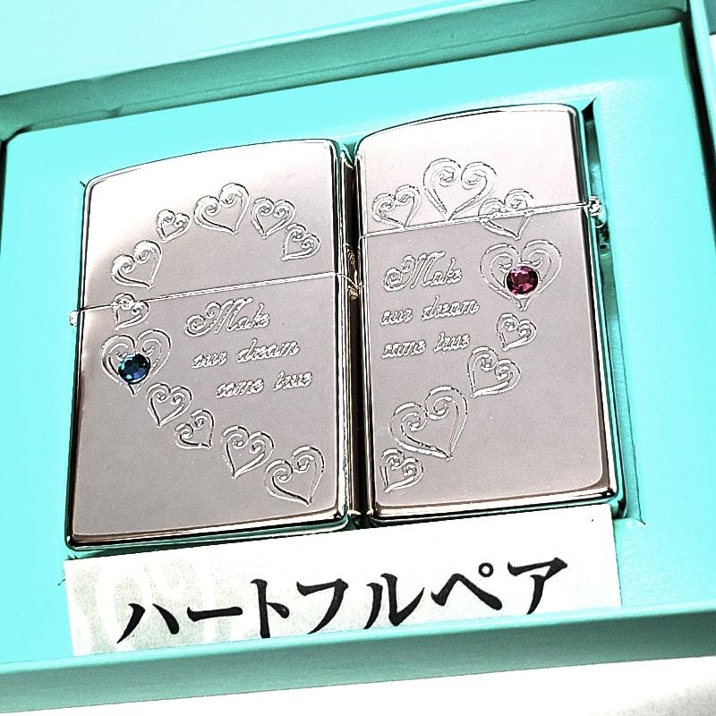 ZIPPO（ジッポー） ライター ペア セット ハートフル ジッポ スリム