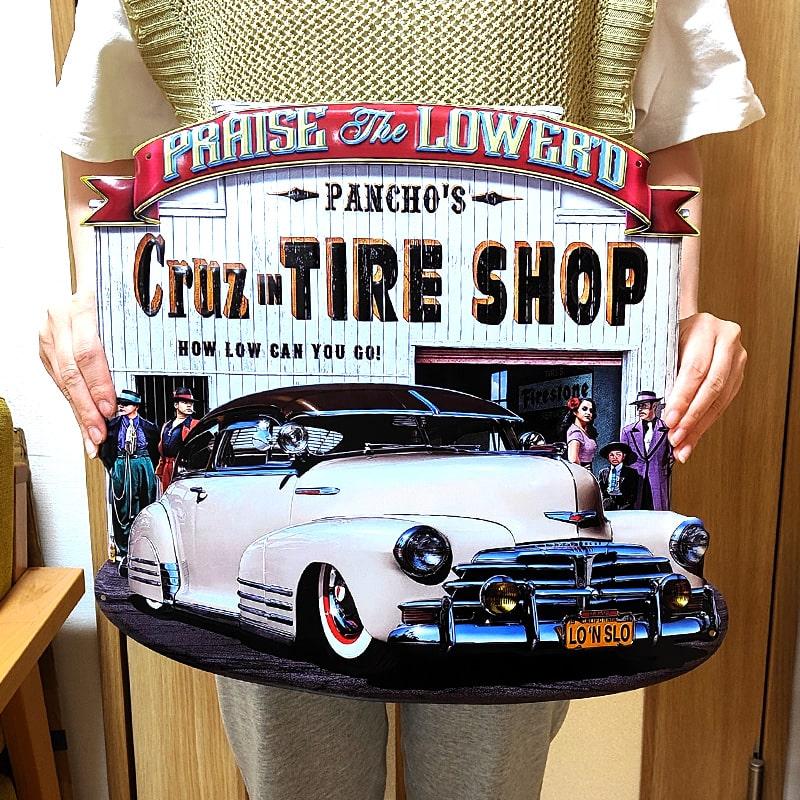 Hood Tire Dealer ヴィンテージ看板　木製看板 Hood Tire Dealer ヴィンテージ看板 木製看板 Antique Vintage
