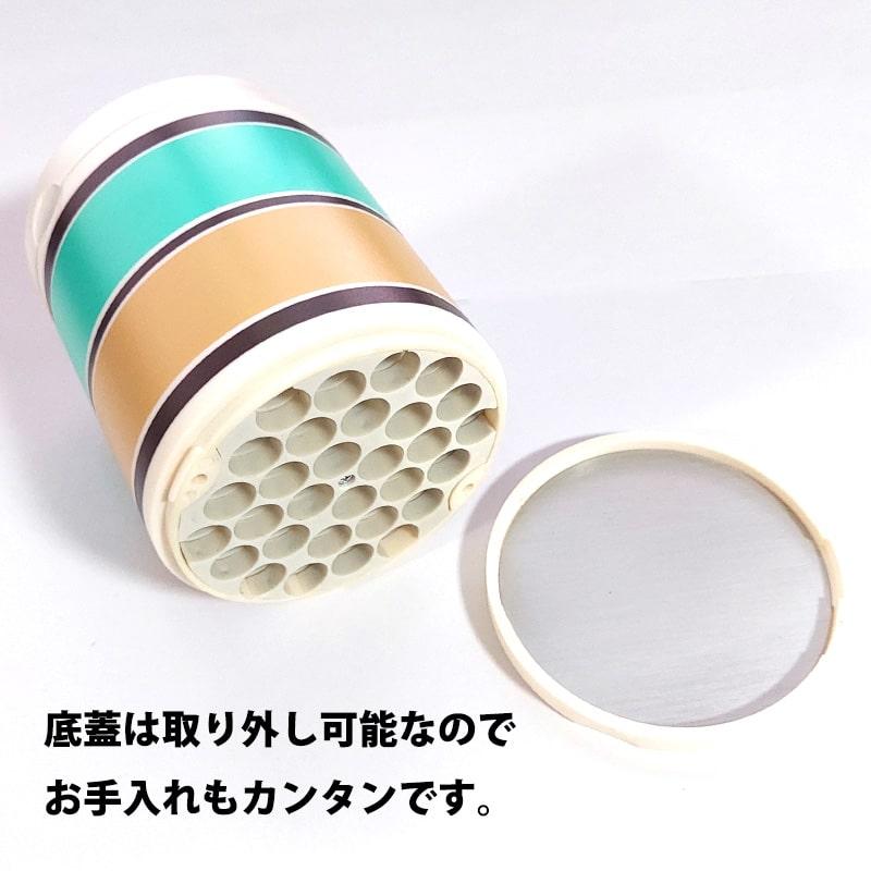 卓上灰皿 ハニカム トリコ柄 筒型 灰皿 タバコ 火が消える おしゃれ