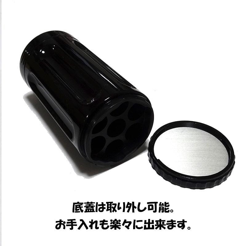 携帯灰皿 ハニカムJr. 火が消える ブラック シルバー ホワイト 3カラー