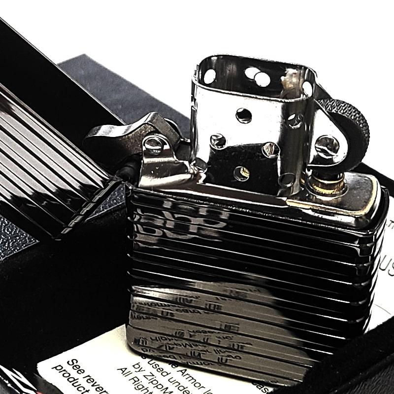 ZIPPO（ジッポー） ライター アーマー 4面連続加工 ホリゾンタル