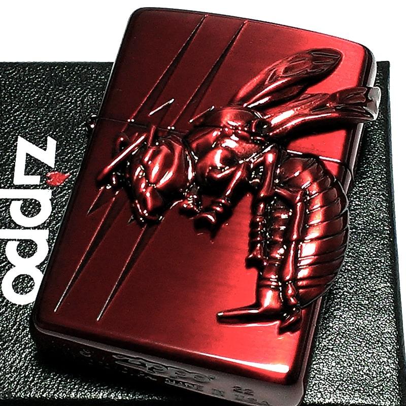 ZIPPO ライター ヴェノム ホーネット メタル ジッポ レッド 蜂