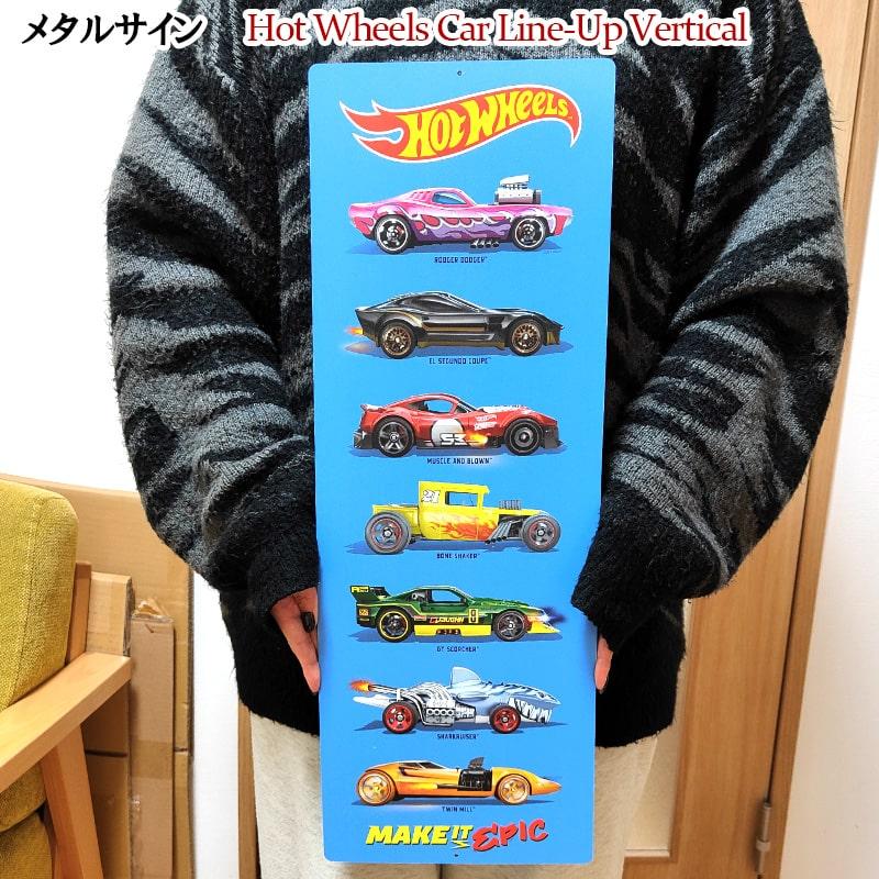 アメリカン レトロ ブリキ看板 Hot Wheels メタルサイン